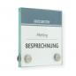 Preview: Tuerschild VITRUM B Glasschild Beschilderung fuer Buero